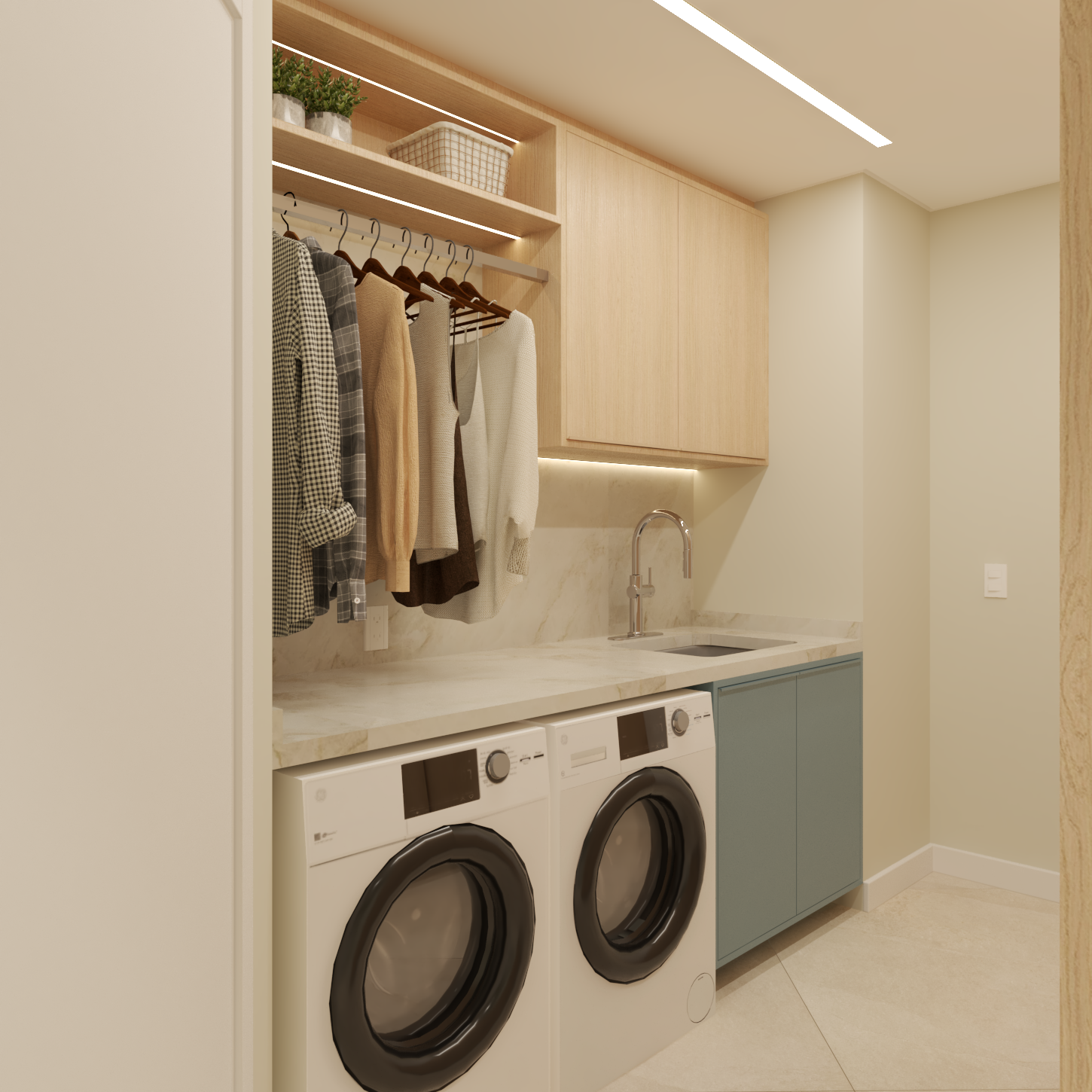 Laundry view